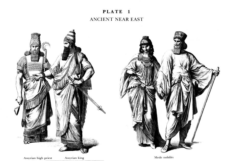 Planche 01a Assyrien Mede - Egyptien Plate 1a Ancient Near East.jpg